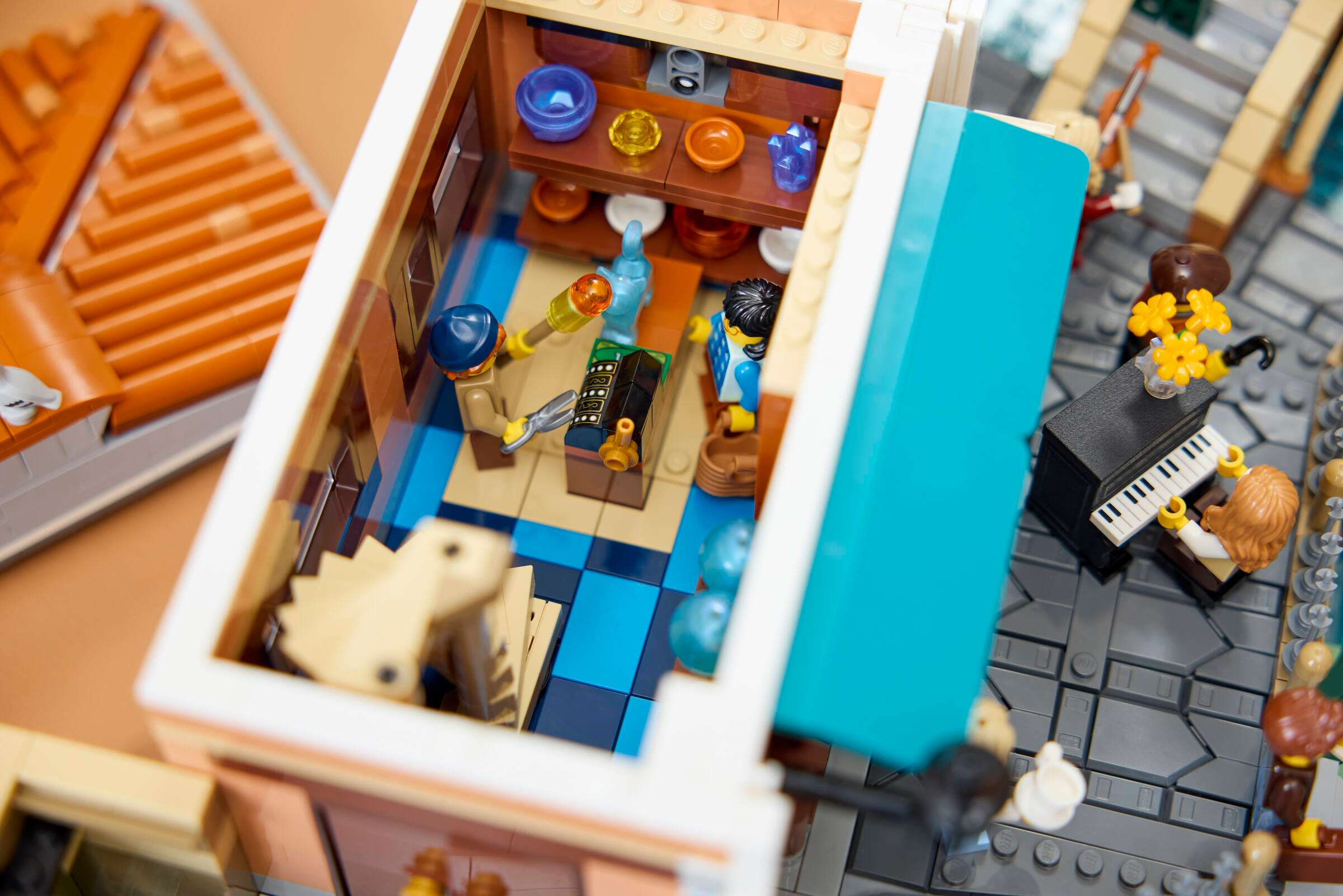LEGO 11388 玻璃吹製工坊內部